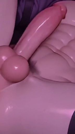 Big-chested anime twink kisses every inch as his body shakes from raw orgasm   Clip 1