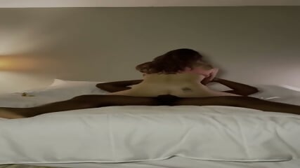 White beauty thanked her personal trainer