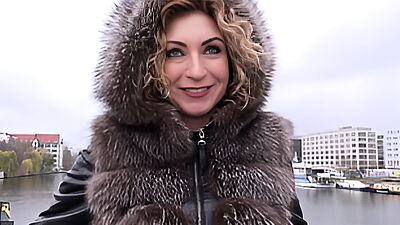 GERMAN SCOUT - Mature Ukrainian Julia picked up in Berlin and fucked dirty during the casting