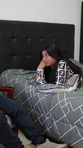 We Were Left Alone for the First Time and Ended up Fucking My Stepbrother