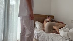 Cute Patient Sucks the Doctor's Big Cock and Then Gets Fucked