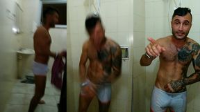 o video proibido do banho de cueca branca?voces merecem ver esse video, antes que eu