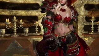 3D Blonde Fantasy Game Girl Animation Sex