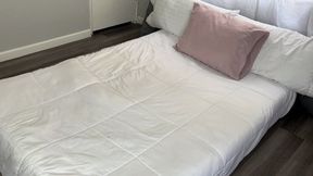 LunaDarling: Nylon-Encased Self-bondage Session, Part 1