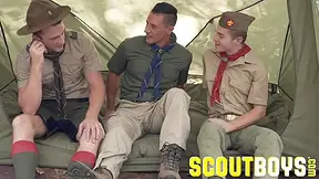 Sexy Hung Scoutmaster Shows ***boys How To Take It Raw