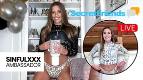 SinfulXXX Sensual Ambassador Eveline Dellai for SecretFriends