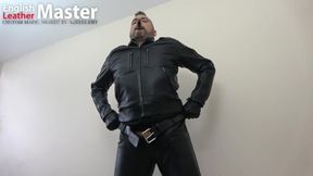 Leather Master Cigar Smoking Humiliation