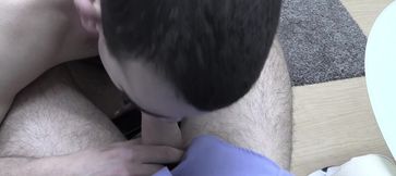 Brunette lover sucks cock in passionate rounds for full POV content