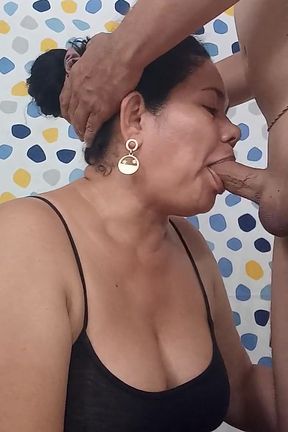 Beautiful Latina Deep Throat Girlfriend
