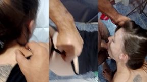 novinha de camisola chupa ate levar gozada na cara