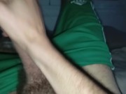 Espectacular Corrida Juguetona De Esta Bonita Polla Enorme Grabada Con El Móvil a Oscuras