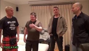 Adreena Winters & Lucy Love in wild group sex with British babes