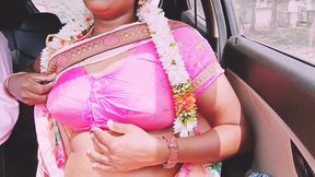 desi car sex. indian beautiful saree housewife cheating husband and try to fucking boyfriend. telugu dirty talks.
