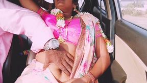 desi car sex. indian beautiful saree housewife cheating husband and try to fucking boyfriend. telugu dirty talks.