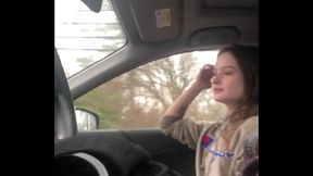 Emo whore sucks dick and gets rough fucked by her master