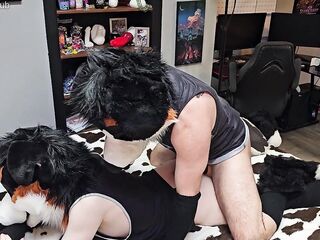 What are u reading, step bro? @AngryBarks and @ManedStripes PawJob, Rim, Breed, Hands Free Cum