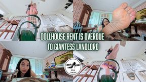 Dollhouse Rent is Overdue to Giantess Landlord - VR MP4