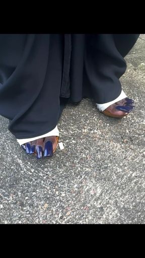 Long Toenails and High Heels