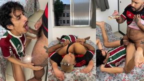 flamenguista comendo o cu do torcedor do fluminense