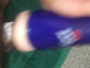 CREAM PIE POCKET PUSSY!! FUCKING MY GAY SEX TOY AFTER COLLEGE PARTY STRAIGHT SPIDER MAN! POV Hentai