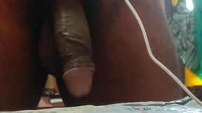 Black Dick Massive Cum Load on Underwear - Muth Maari Chaddi Ke Upar Aur Nikala Indian Boy's Masturbating Speed Is Very