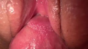 Teen Stepsister Close Up Creampie - Dirty Pussy Fucked Hard
