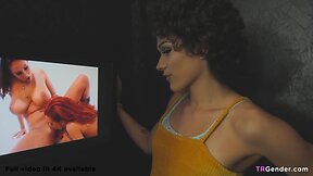Trans couple visits gloryhole - alisia rae