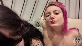 4k cock addicted girls nose job nose fucking sniffing cum