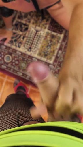 Miss Kika strap-on slave MM