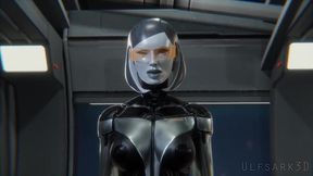 Split Leg Fucking Mass Effect Edi (POV)