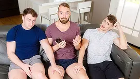 Johnny B, Michael Boston, and Michael Jackman - Hot Threesome Next Door