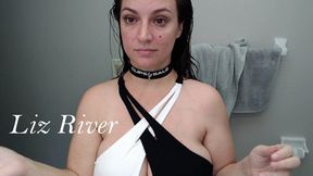 Collared Sub put on Make Up