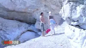 Stunning Spanish MILF Betty Davis performs horny seaside fuck