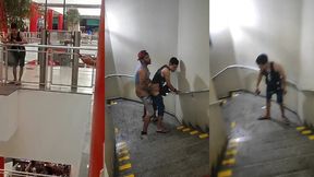 o novinho da escadaria
