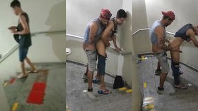 o novinho da escadaria