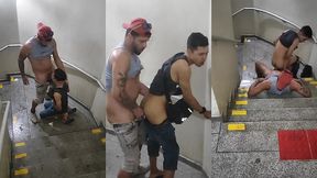 o novinho da escadaria