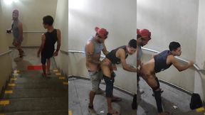 o novinho da escadaria