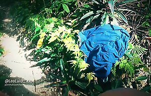 Jungle Sex with 2 cumshots! Amateur Couple LeoLulu