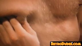 Mature stud fucks his partner's ass while being watched
