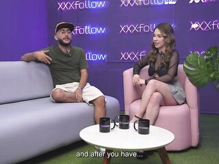 SoldierHugeCock recibe TITJOB de la mother I'd like to fuck Samantha Lopez en XXXfollow Session #9 - LARGE MELONS, AMATEUR