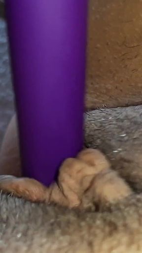 My Pussy Is Dripping and My Swollen Clit Is Shaking From an Intense Orgasm From the Vibrator