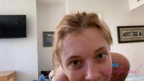 Riley Puts Your Cock Between Her Feet