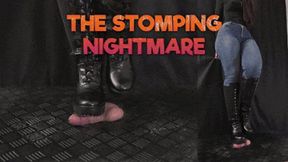 The Stomping Nightmare in Rough Leather Lace Boots (Double Close Version) - TamyStarly - Cock Balls Crush Trample, Shoejob, CBT, Trampling, Bootjob, Stomping