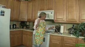 Models: Bridgett Lee &amp; Daniel Plump Step-nana Takes Care of Horny Step-grandson Fresh Out of Boot Camp