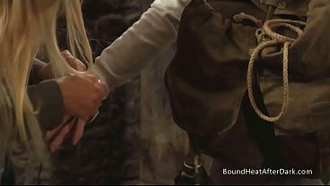 Curvy Pale White Big Boobs Lesbian Slave Orgasms With Mistress