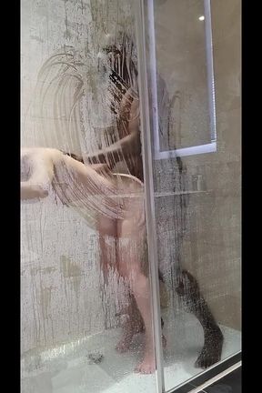 Agzz and Dimitri Shower Scene.