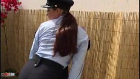 Eva: Pretty Brunette with Big Tits Eva Getting Naked