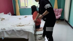 Painful pussy tied up(Chinese model XueYing)