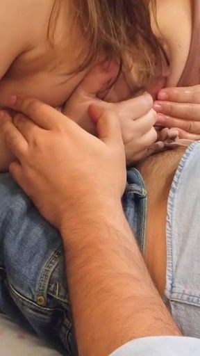 Big Tits Stepsister Gives Big Titfuck Stepbro Then Rides His Dick He Cum Inside Her While Her Bouncing Boobs Big Ti