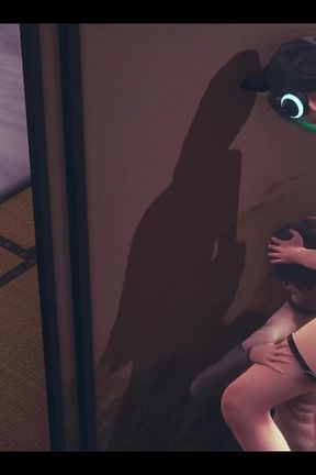 Yaoi Femboy - Kagesato Blowjob and Fucked in a Japanese Room